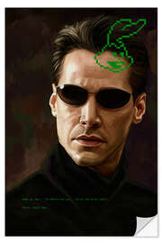 Wandsticker The Matrix, Neo