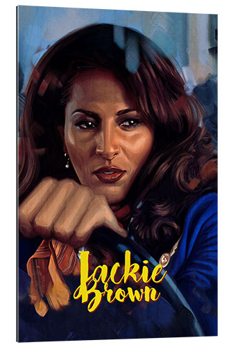 Quadro em plexi-alumínio Pulp Fiction, Jackie Brown