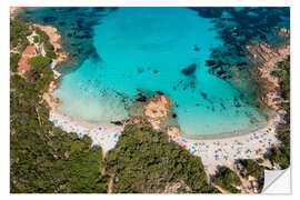 Adesivo murale Costa Smerlada, Sardinia