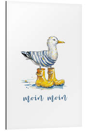 Magnettafel Moin Moin