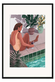 Gerahmter Kunstdruck Denkst Du auch an Mich?