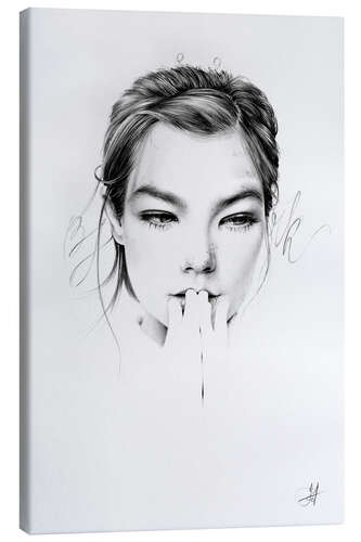 Canvas print Björk