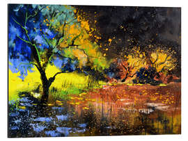 Magnettafel Stilles Wasser in einem Wald