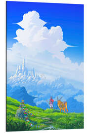 Magnettafel Der Palast auf den Wolken