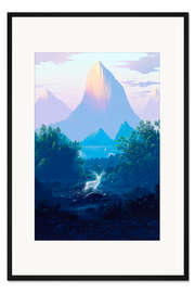 Gerahmter Kunstdruck Der Waldgeist