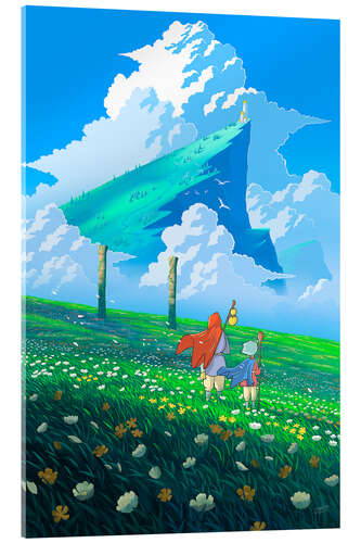 Akrylbilde The Travelers