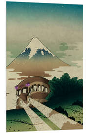 Bilde på skumplate Catbus and Mount Fuji