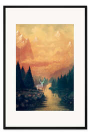 Gerahmter Kunstdruck Der Ate Geist