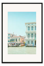 Gerahmter Kunstdruck Ca’ Rezzonico