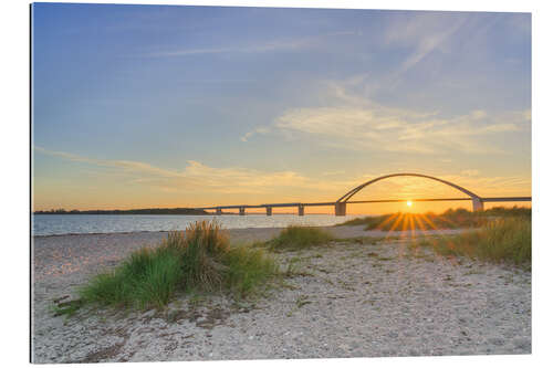 Gallery print In the Evening on the Fehmarnsund Beach