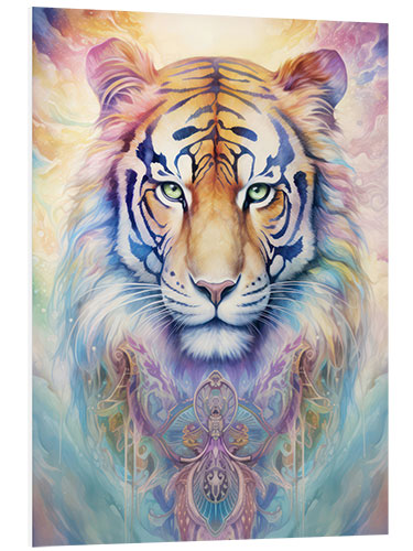 Stampa su PVC Spirit Animal - Powerful Tiger