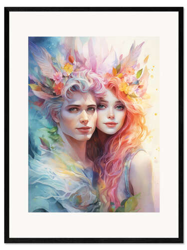 Framed art print Infinite Love