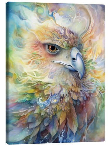 Tableau sur toile Spirit Animal - Mystic Eagle