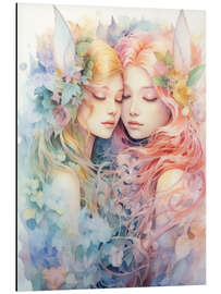 Magnettafel Innige Freundschaft