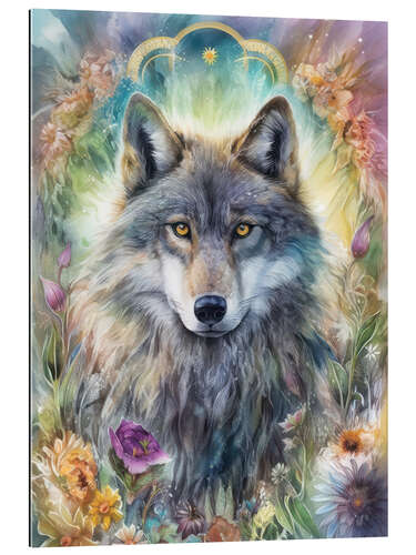 Galleritryk Spirit Animal - Wise Wolf