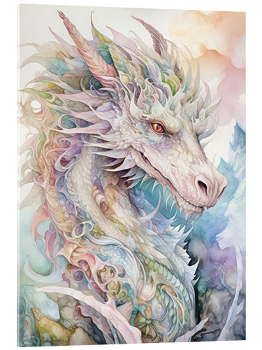 Quadro em acrílico Legendary Dragon