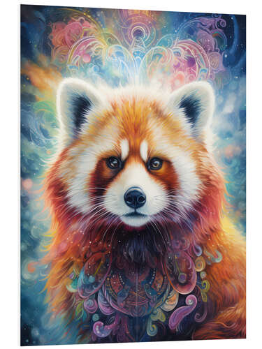 Quadro em PVC Spirit Animal - Red Panda