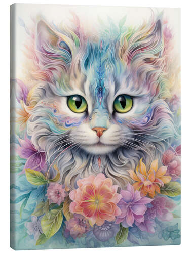 Canvas print Fascinating Cat Creature