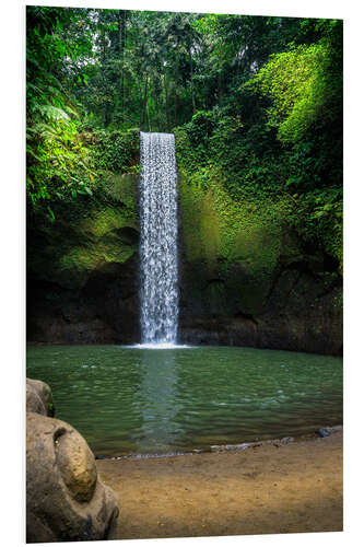 Cuadro de PVC Tibumana Waterfall in the North of Ubud, Bali, Indonesia