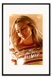Gerahmter Kunstdruck Margot Robbie, Once Upon a Time in Hollywood
