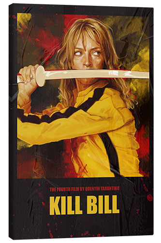 Lerretsbilde Kill Bill - The Fourth Film by Quentin Tarantino