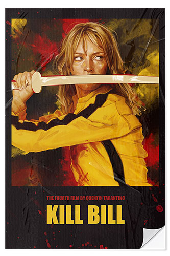 Muursticker Kill Bill - The Fourth Film by Quentin Tarantino