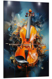 Magnettafel Geige Modern II