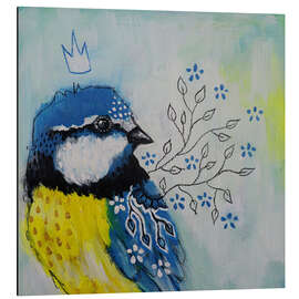 Magnettafel Blaumeise