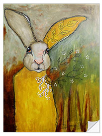 Wandsticker Grauer Himmel und Hohes Gras - Micki Wilde