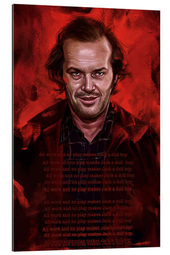 Galleritryk All Work and No Play Makes Jack a Dull Boy - The Shining