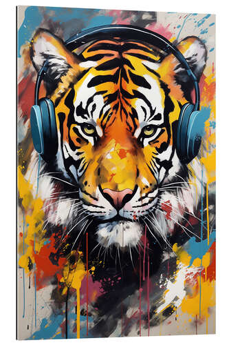 Gallery print Popart Tiger