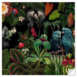 Wall sticker Midnight Jungle