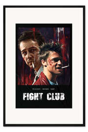Gerahmter Kunstdruck Mischief, Mayhem, Soap - Fight Club