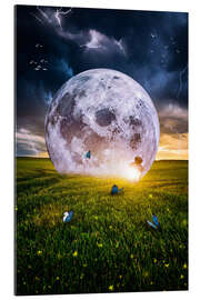 Galleriprint Moon, Lantern and Butterflies