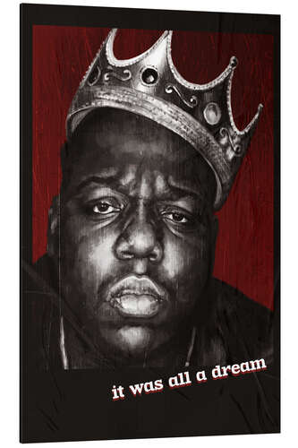 Cuadro de aluminio Notorious BIG