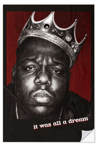 Wall sticker Notorious BIG