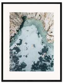 Framed art print Aegean Gem, Kleftiko