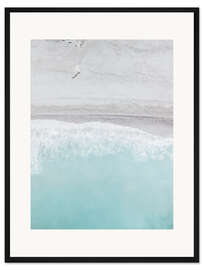 Gerahmter Kunstdruck Milchblaue Ufer, Lalaria