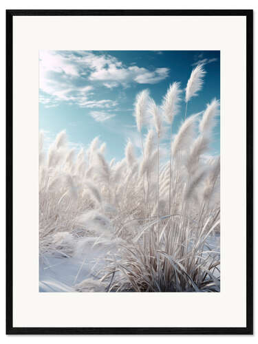 Framed art print Pampasgras Idylle