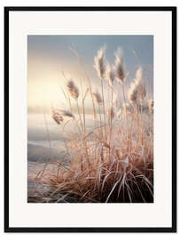Framed art print Pampasgras Düne