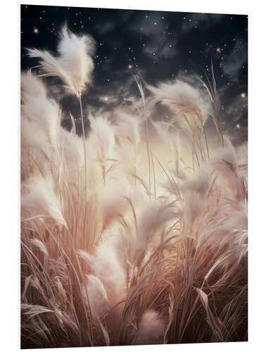 Tableau en PVC Pampas Grass Dream