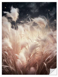 Vinilo para la pared Pampas Grass Dream