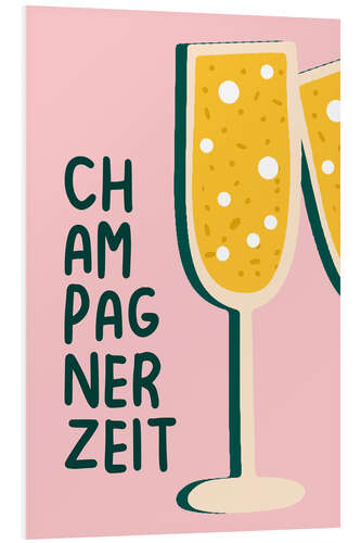 PVC-taulu Champagne Time