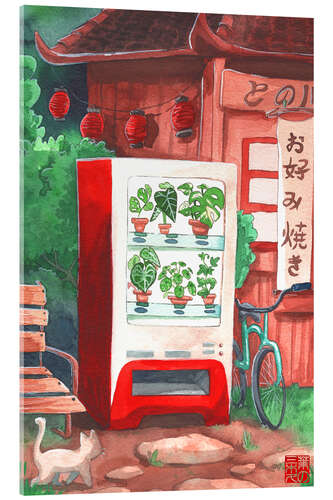 Acrylglas print Plants Vending Machine