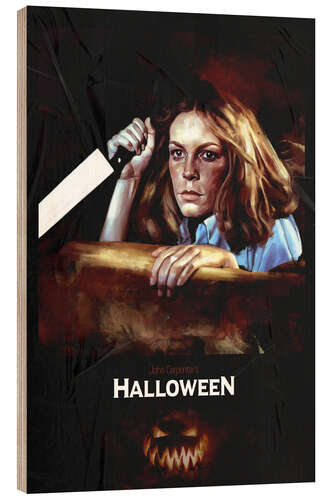 Stampa su legno Halloween, 1978