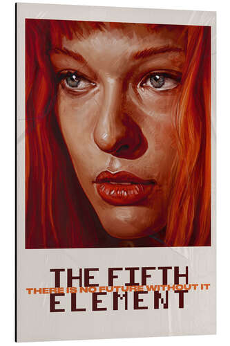 Aluminium print The Fifth Element