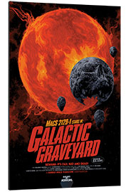 Aluminium print Galactic Graveyard - Galaxy of Horrors