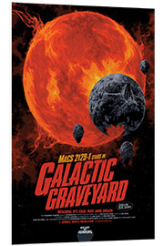 Hartschaumbild Galactic Graveyard - Galaxy of Horrors