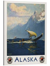 Magnettafel Alaska Northern Pacific