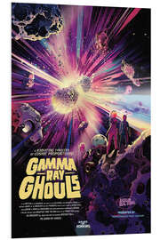 Foam board print Gamma Ray Ghouls - Exoplanet Exploration